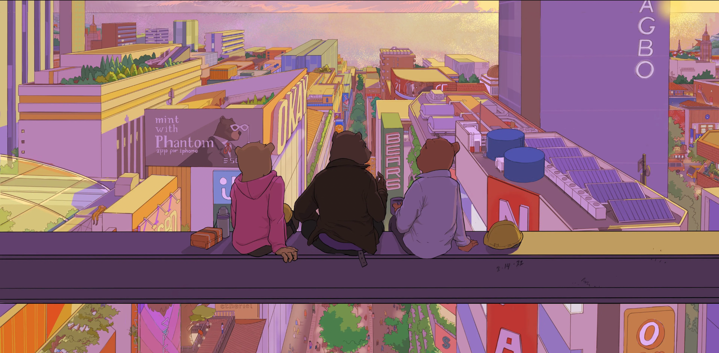 Okay Bears origin story image on phantom.app