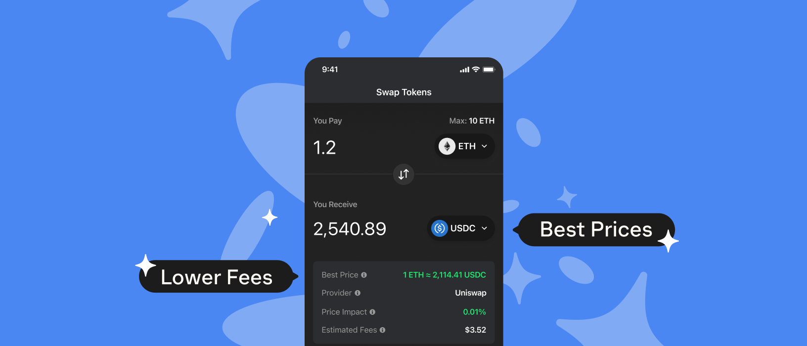 Swap Ethereum and Polygon Tokens in Phantom