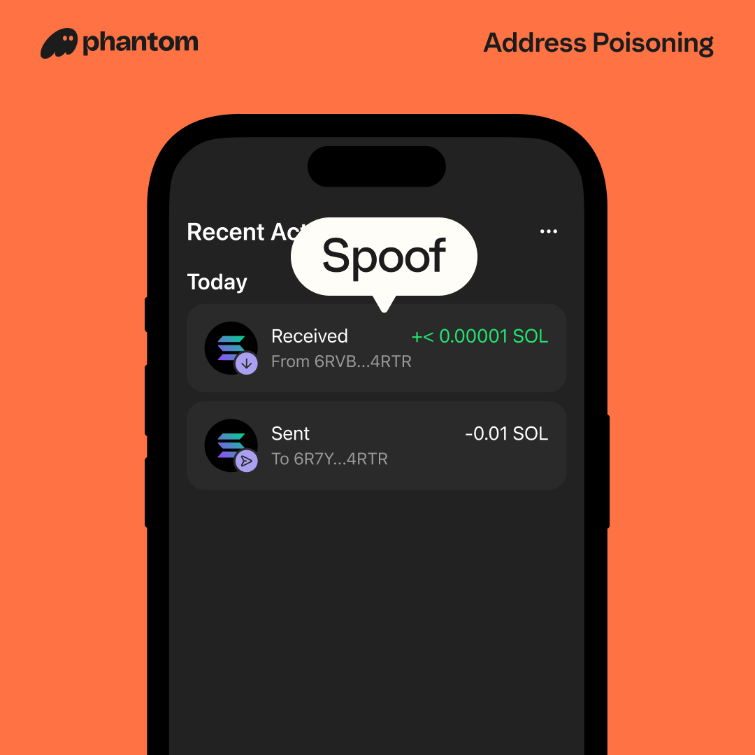 common scams address poisoning 