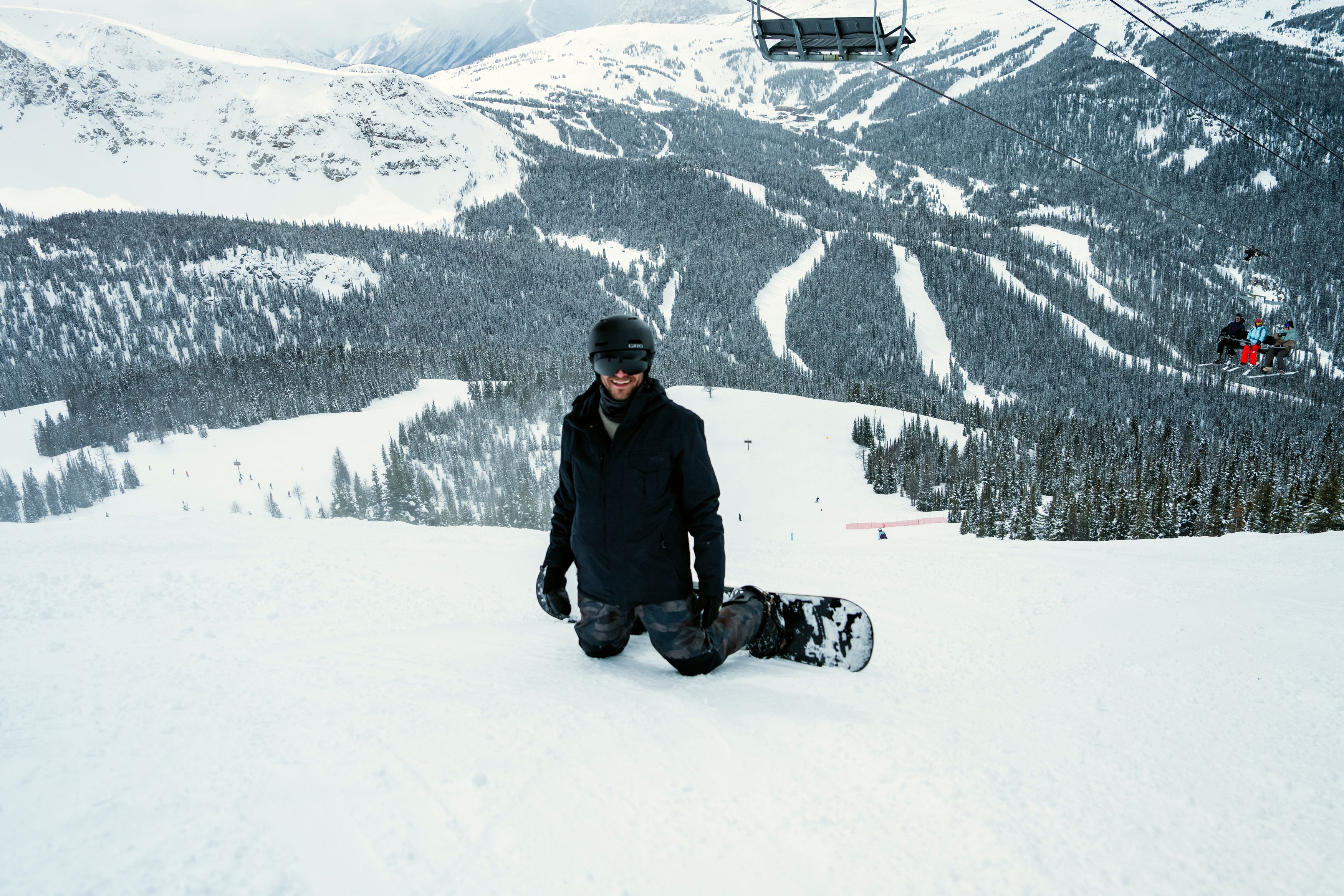 Sitting on top of the world.