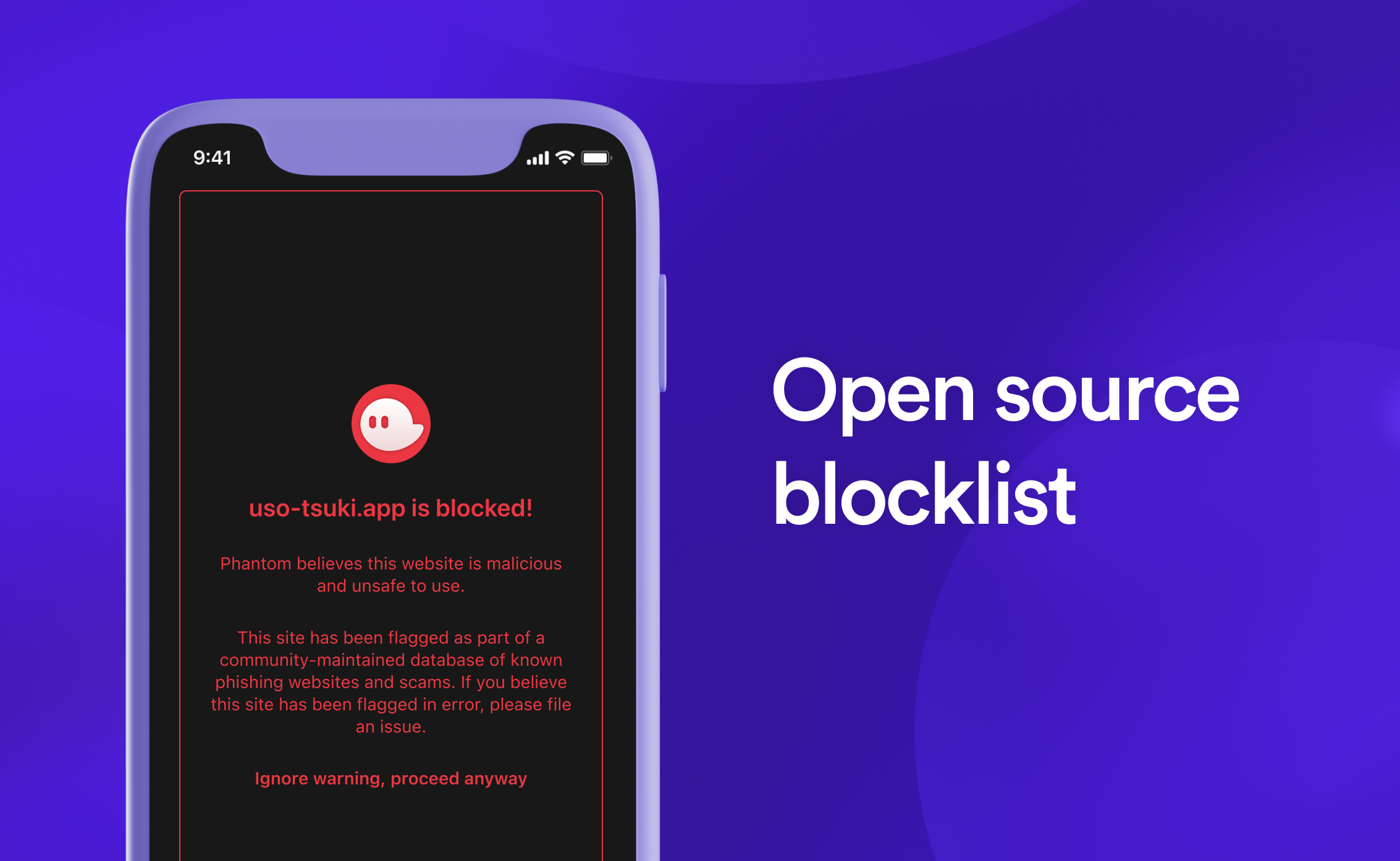 Phantom open source blocklist